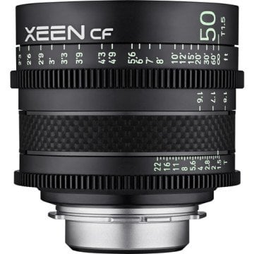 XEEN CF 50mm T1.5 Pro Cine Lens (Sony E)