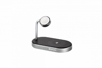 Verbatim 49556 - Wcs-02 3in1 İwatch Qi Qc Charger Max:44W