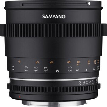 Samyang 85mm T1.5 VDSLR MK2 Cine Lens (Sony E)
