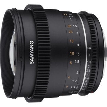 Samyang 85mm T1.5 VDSLR MK2 Cine Lens (Canon EF)