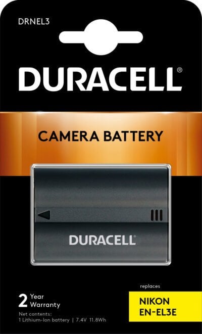 Duracell Nikon EN-EL3e Batarya