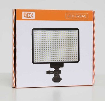 Gdx Pro Led 320AS Bataryalı 2'li Sürekli Led Işık Seti