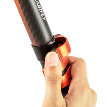 Fotopro X-AIRFLY Max Carbon Video Tripodu (Kırmızı)