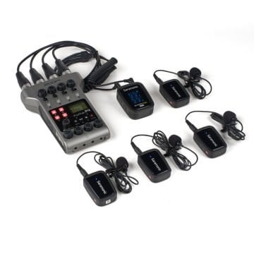 Saramonic Blink500 ProX B8 4 Kişilik Kablosuz Yaka Mikrofonu
