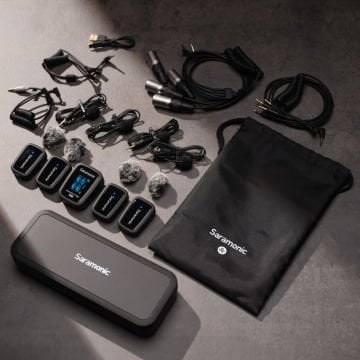 Saramonic Blink500 ProX B8 4 Kişilik Kablosuz Yaka Mikrofonu