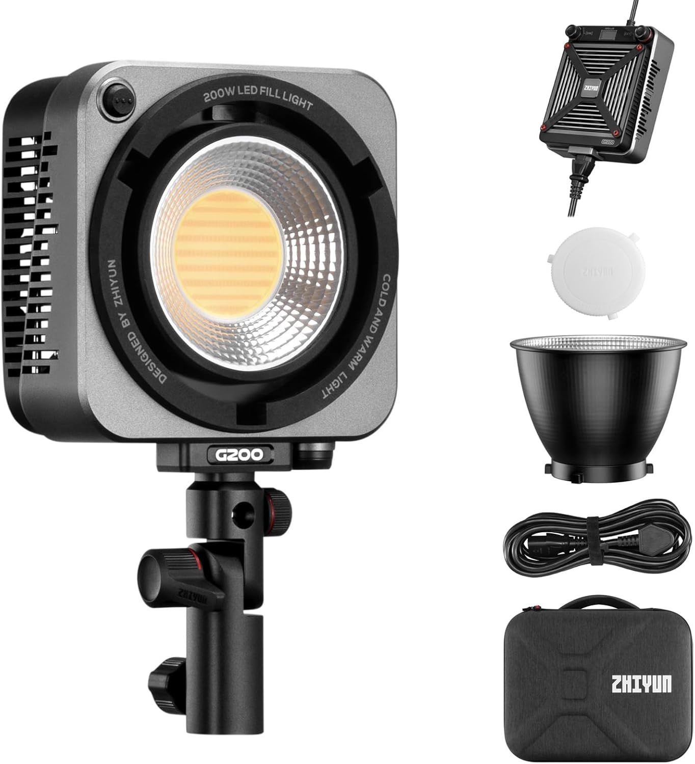 Zhiyun Molus G200 Bi-Color Spot Led  2'li Işık Seti