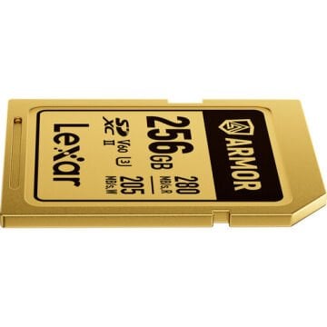 Lexar 256GB Armor Gold UHS-II SDXC 6K V60 Hafıza Kartı