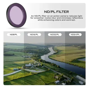 Freewell DJI Osmo Action 5 Pro ND/PL Filters 4Pack