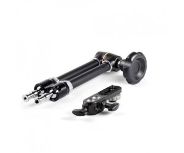 Manfrotto 244 Magic Arm Sıkıştırmalı Kilit Sistemi - Kamera Takılan Parça ile