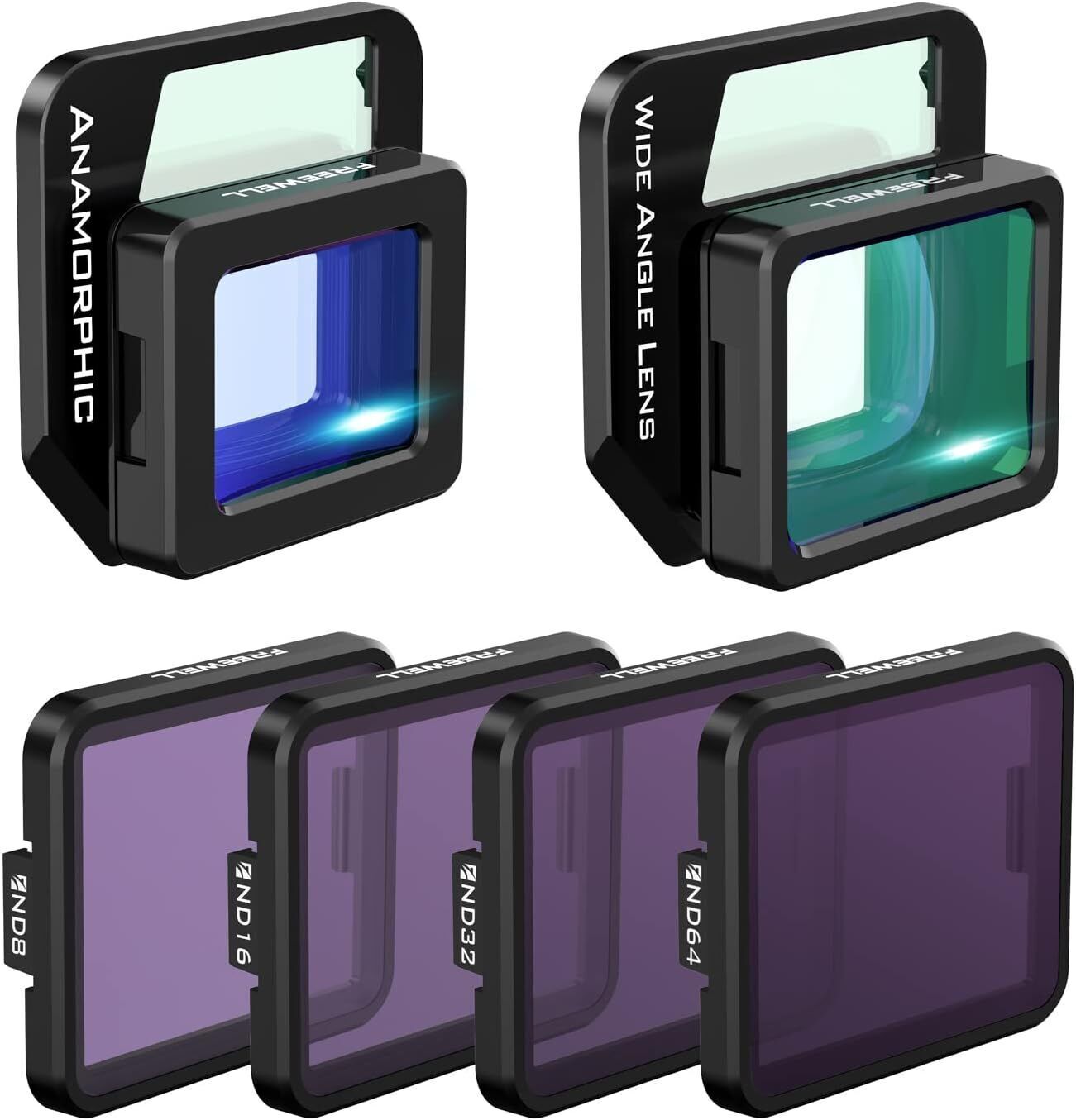 Freewell DJI Mini 3 Pro Wide Angle & Anamorphic Lens with ND Filter