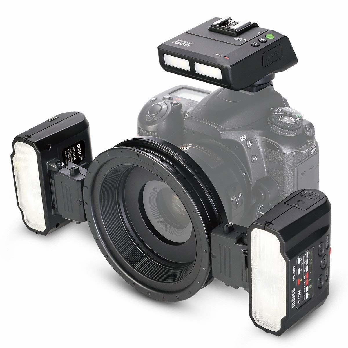 Meike MK-MT24IIN Macro Twin Light Flaş (Nikon)