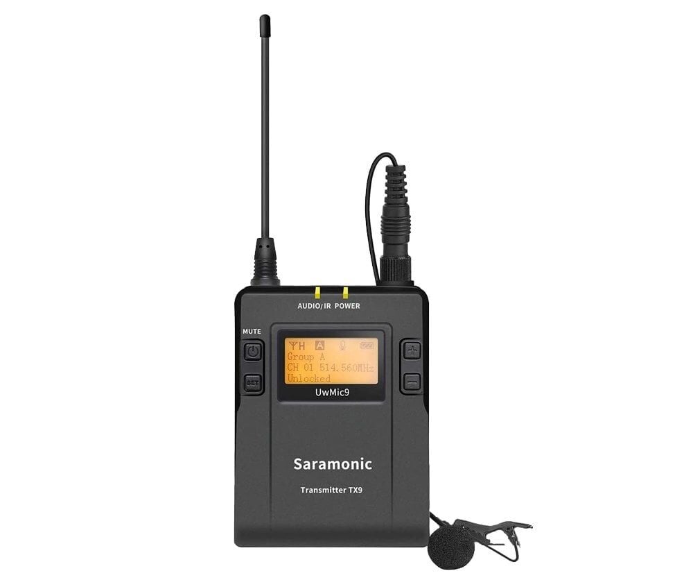 Saramonic UWMIC 9 TX9 V2 UHF Wireless Kablosuz Mikrofon