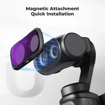 K&F Concept Insta360 Luna Ultra İçin 7 Parça ND Filtre Seti (ND8, ND16, ND32, ND64, ND128, ND256, ND1000)