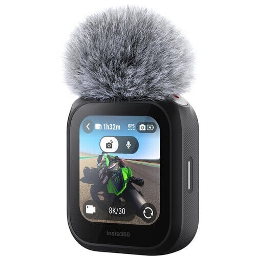 Insta360 GPS Önizleme Uzaktan Kumandası Dahili Mikrofonlu
