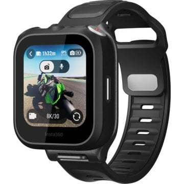 Insta360 GPS Önizleme Uzaktan Kumandası Dahili Mikrofonlu