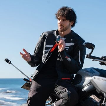 Insta360 GPS Önizleme Uzaktan Kumandası Dahili Mikrofonlu