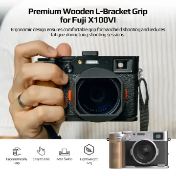 Freewell Fuji X100VI L Bracket Premium Grip Gri