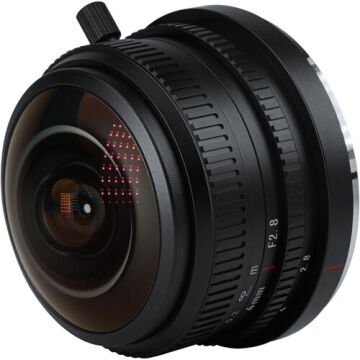 7Artisans 4mm F2.8 Sony (E Mount) MF APS-C Lens Siyah