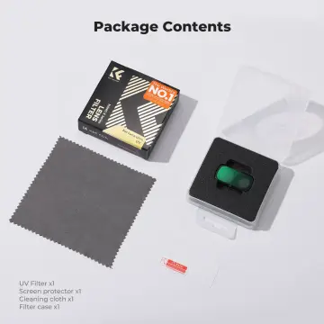 K&F Concept Insta360 Luna Ultra İçin UV Filtre (Çift Lensli )