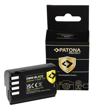 Patona 13465 Protect DMW-BLK22 Panasonic Batarya
