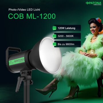 Patona 4198 Premium LED Light ML-1200 ( 120W )