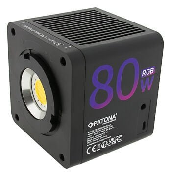 Patona 4245 Premium SL-80R 80W RGB LED video ve fotoğraf ışığı (çanta dahil)