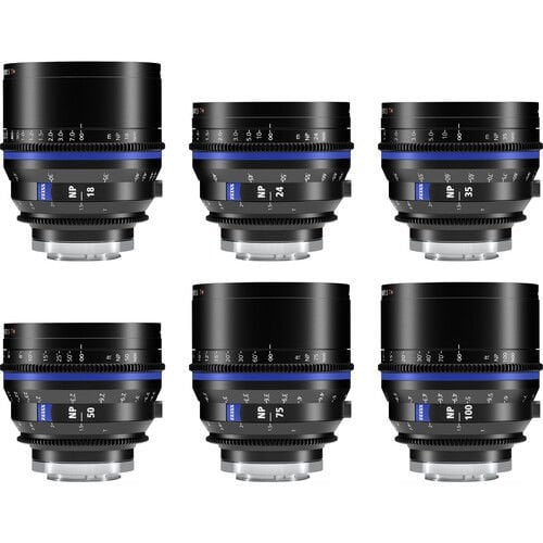 ZEISS Nano Prime 6-Lens Set (Sony E)