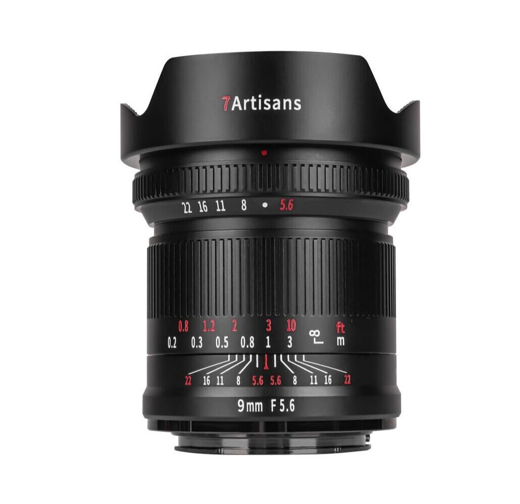 7Artisans 9mm F5.6 Full Frame Sony (E Mount) upgraded MF Lens
