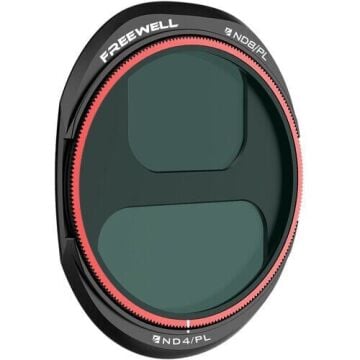 Freewell DJI Mavic 4 Pro Split ND8PL/ND4PL Filter | Glare Control + Contrast