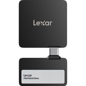 Lexar 1TB Professional Go USB 3.2 Gen 2 Portable SSD + Hub