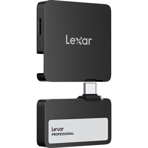 スマホアクセサリー Lexar GO Portable SSD with Hub 1TB Lexar 1TB Professional Go USB 3.2 Gen 2 Portable SSD + Hub Fiyatı