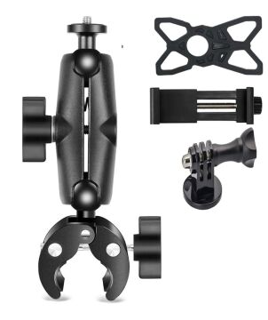 Oem Marka PT02 Tüm Aksiyon Kameralar ve Telefonlar için Montaj Kelepçesi