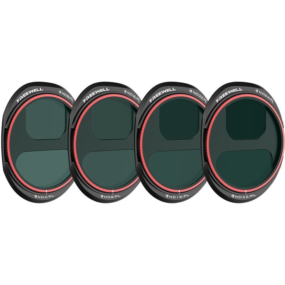 Freewell DJI Mavic 4 Pro ND/PL Filters 4 Pack - Bright Day