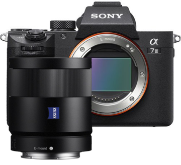 Sony A7 III Body + 55mm f/1.8 Lens