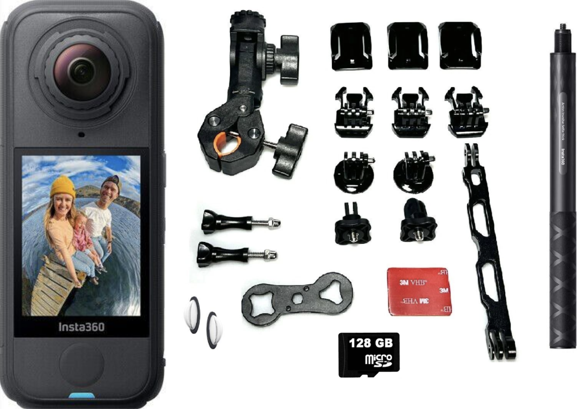 Insta360 X4 Air Aksiyon Kamerası Motosiklet Seti