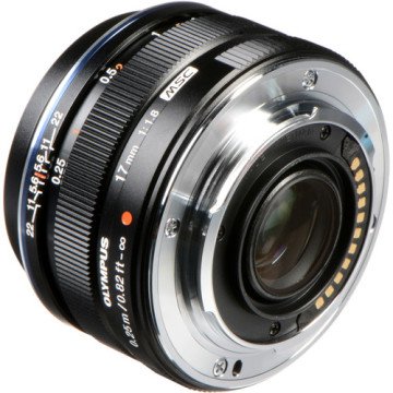 Olympus 17mm f/1.8 Lens Black