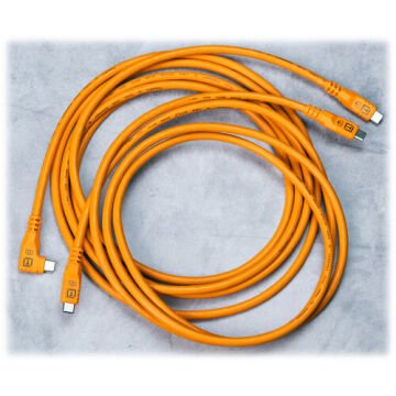 Tether Tools Tether Pro Optima 10G USB-C to USB-C 3m Bağlantı Kablosu ( CUC10G2-ORG )