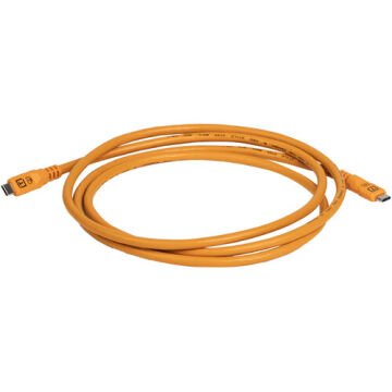 Tether Tools Tether Pro Optima 10G USB-C to USB-C 1.8m Bağlantı Kablosu ( CUC06G2-ORG )