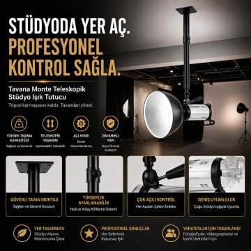 Stüdyo Teknik 90Cm Sabit Distans