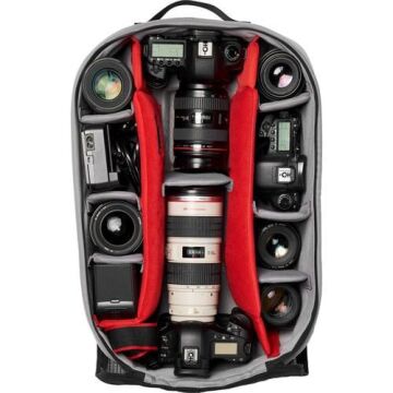 Manfrotto PL-RL-S55 Reloader Spin 55 Profesyonel 4Tekerlekli Kilitli Kamera ve Seyahat Çantası