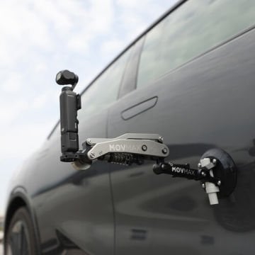 Movmax Blade Arm (DJI Pocket 3 / Insta360 X5 - X4 - X3) Smartphone ve Aksiyon Kameraları için Araç Bağlantı Seti