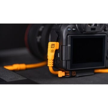 Tether Tools Tether Pro USB-C to USB-C 9.4m Dik Açılı Bağlantı Kablosu ( CUC31RT2-ORG )