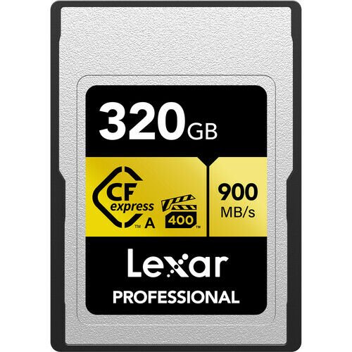 Lexar 320GB Professional CFexpress Type A Card GOLD Series Fiyatı