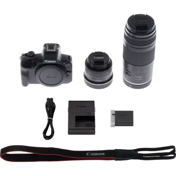 Canon EOS R50 RF-S 18-45mm + 75-300mm Lens Kit