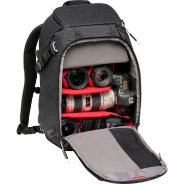 Manfrotto PL2-BP-ML-M Multiloader Backpack M Profesyonel Ön,Üst ve Yandan Açılan Kilitli Sırt Çantası
