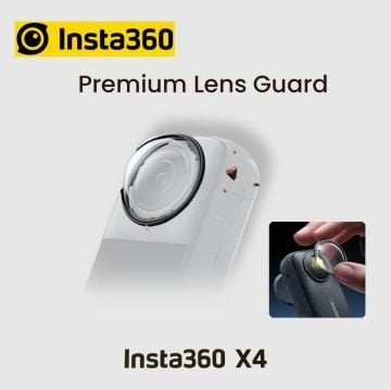 Insta360 X4 Premium Lens Guards | Gelişmiş Lens Koruma Aksesuarı