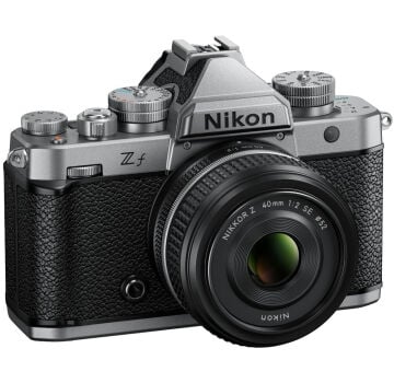 Nikon Zf 40mm Lensli Fotoğraf Makinesi (Silver) + SmallRg Kılıf Hediye