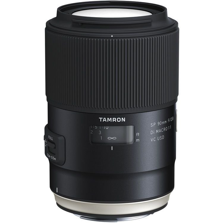 Tamron SP 90mm f/2.8 Di Macro 1:1 VC USD Lens (Canon)