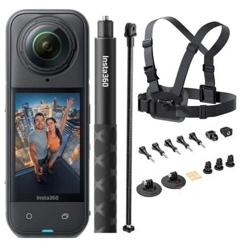 Insta360 X5 Aksiyon Kamera Kayak Kiti | Kayak ve Kış Sporları Aksesuar Seti