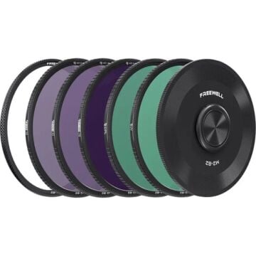 Freewell M2 MAGNETIC QUICK SWAP 5-PACK FILTER ND8, ND64, ND1000, CPL, AND UV 82MM